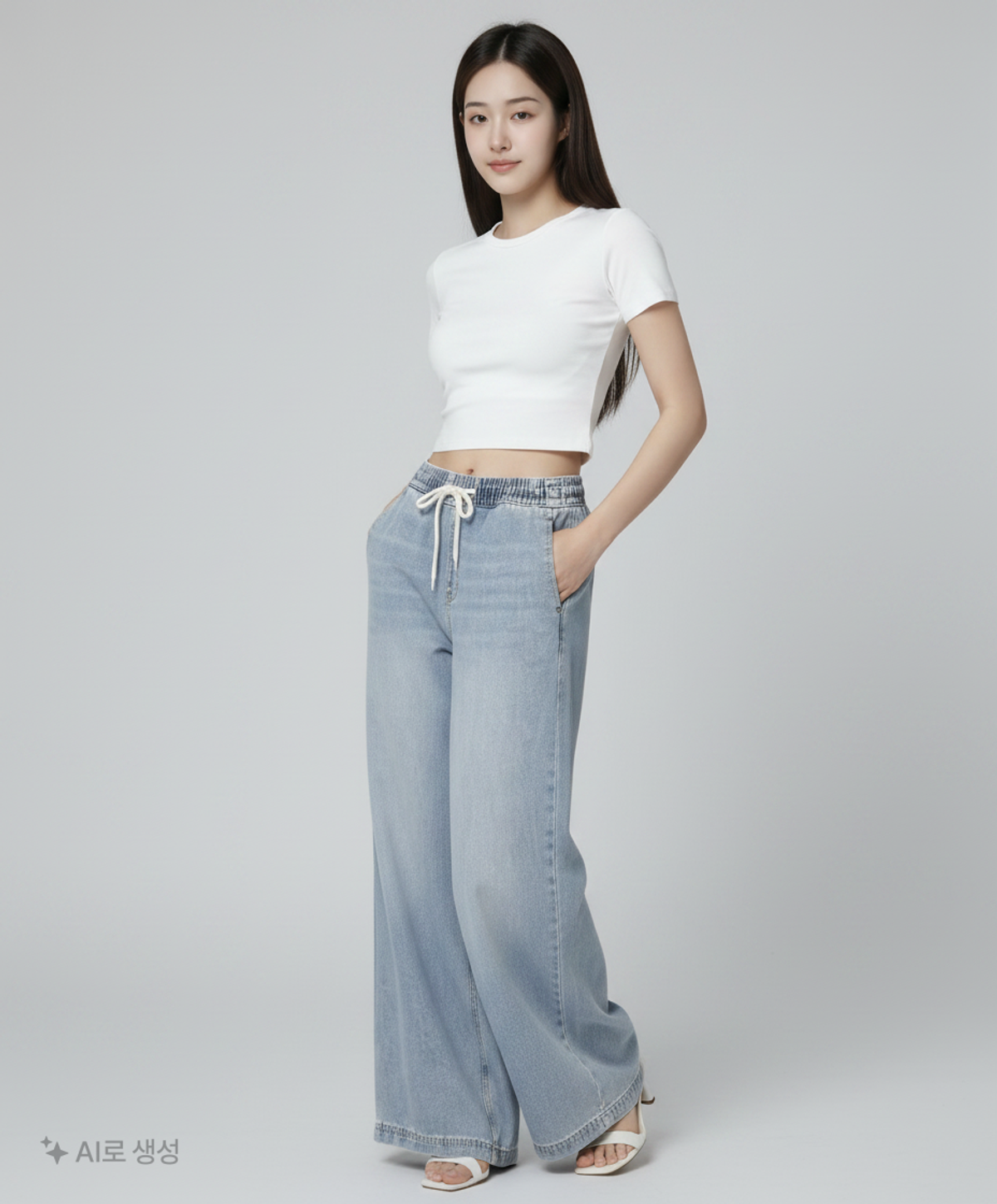 디바이디드에이치앤엠(DIVIDED H&M) 청/데님 팬츠