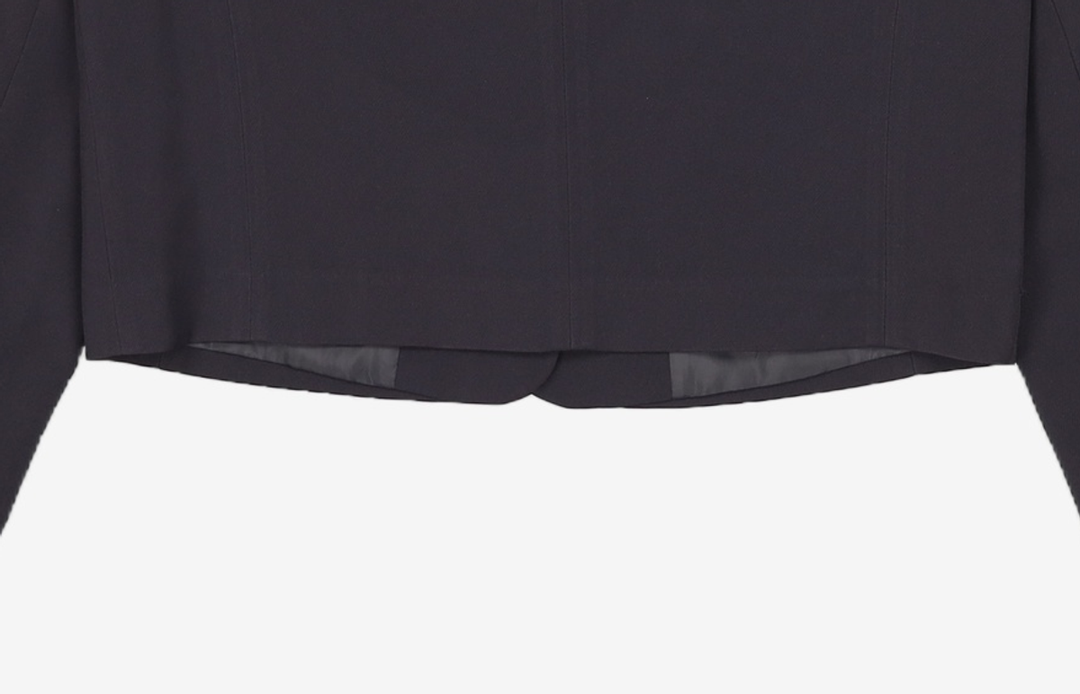 미쏘(MIXXO) 라운드넥 자켓 MIWJKD422G S