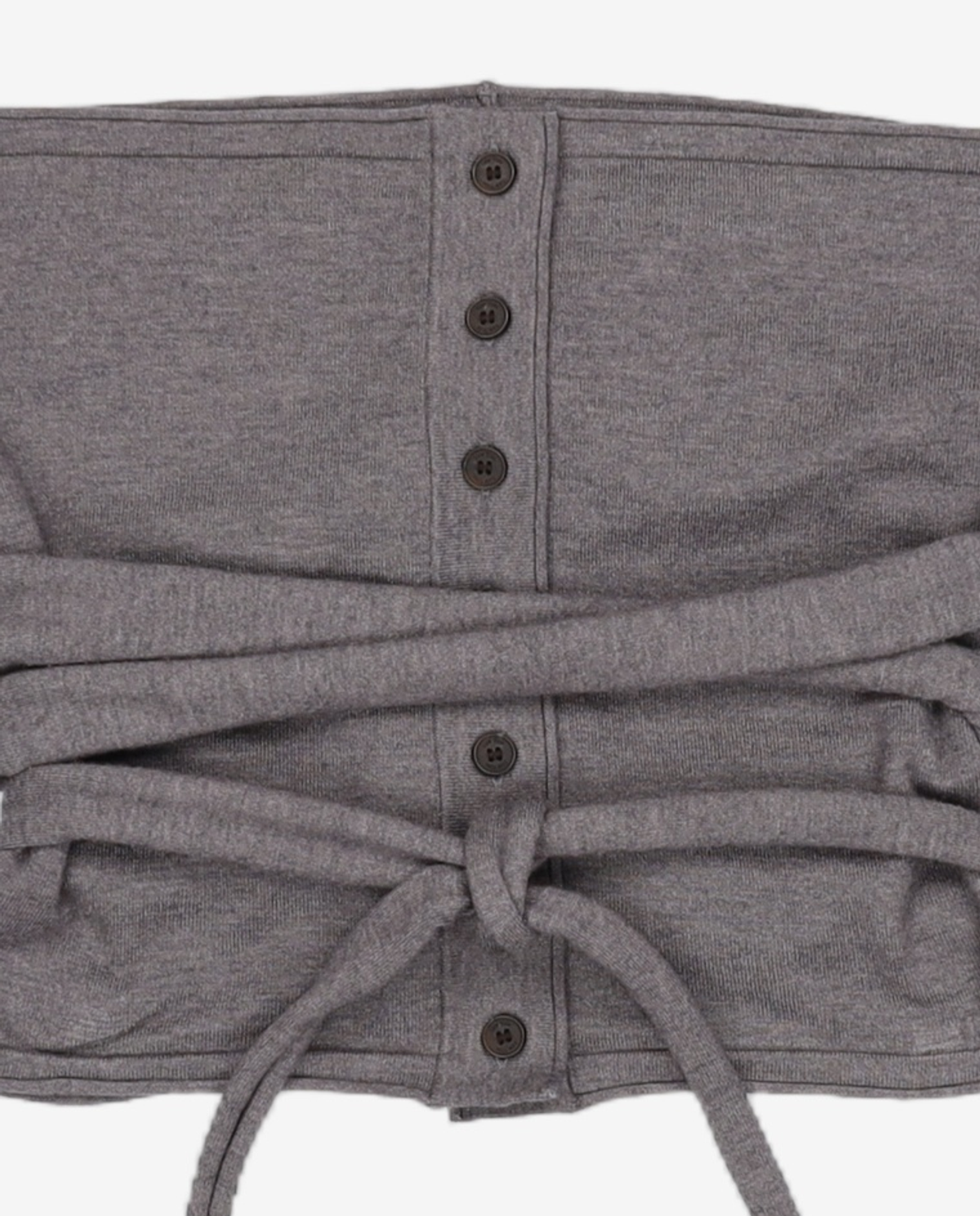 로우타이드(LOW TIDE) STRAP TUBE TOP KNIT [GREY] OS