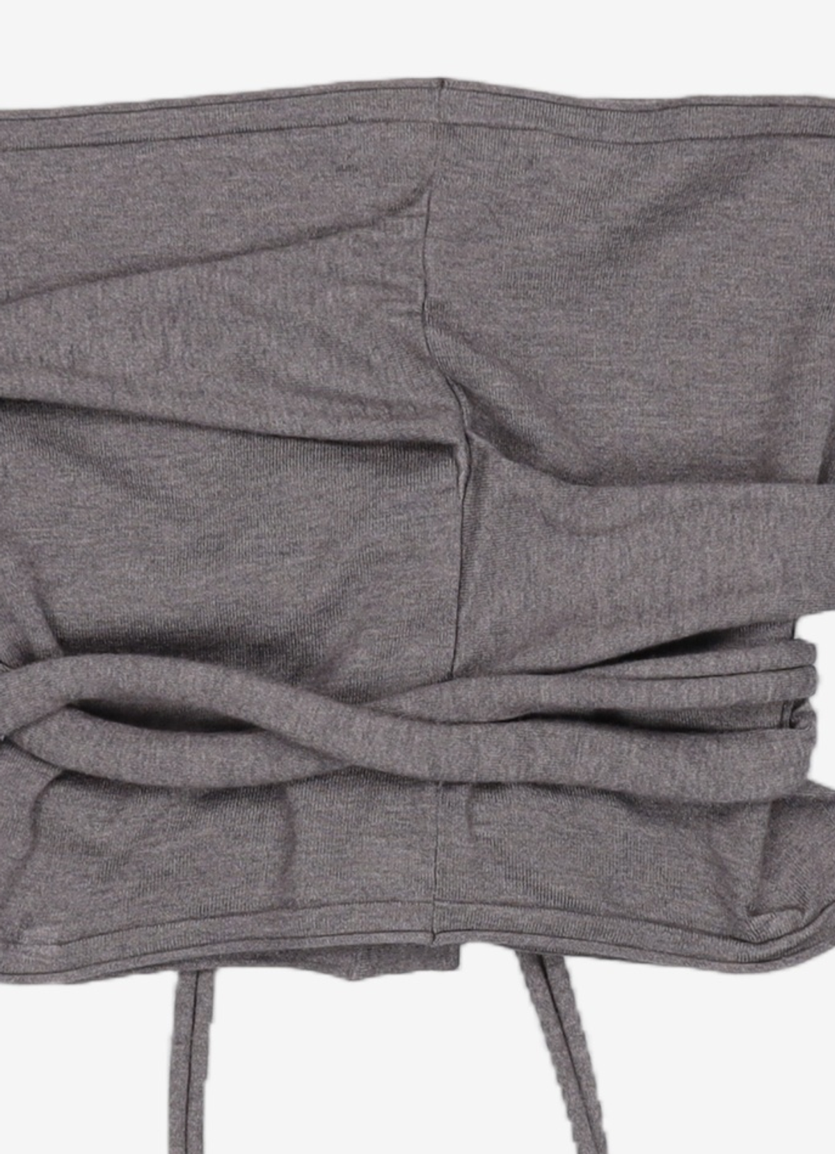로우타이드(LOW TIDE) STRAP TUBE TOP KNIT [GREY] OS