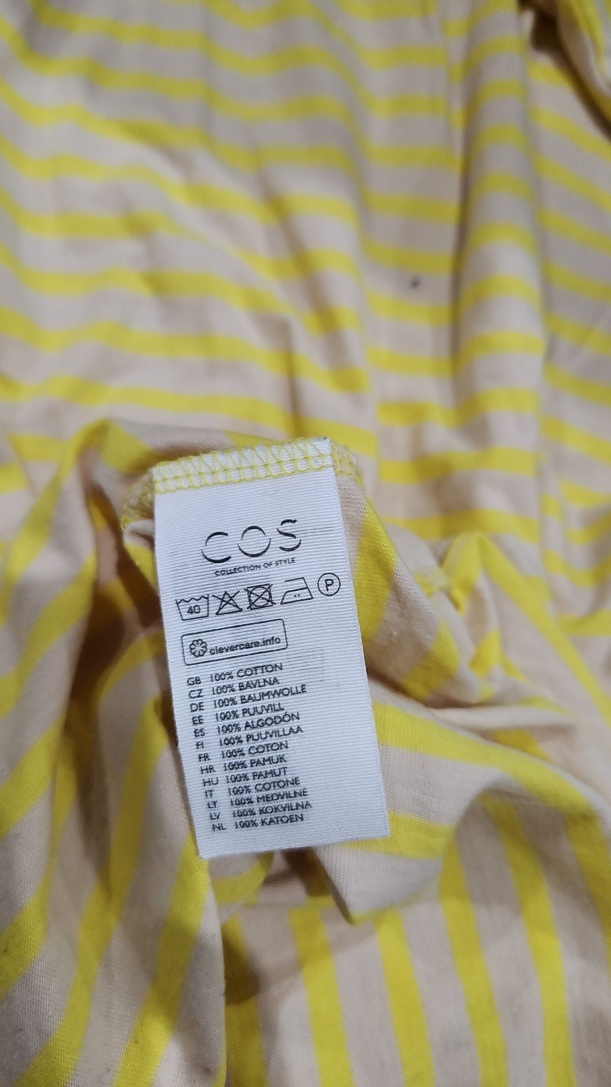 코스(COS) 긴소매 티셔츠 M