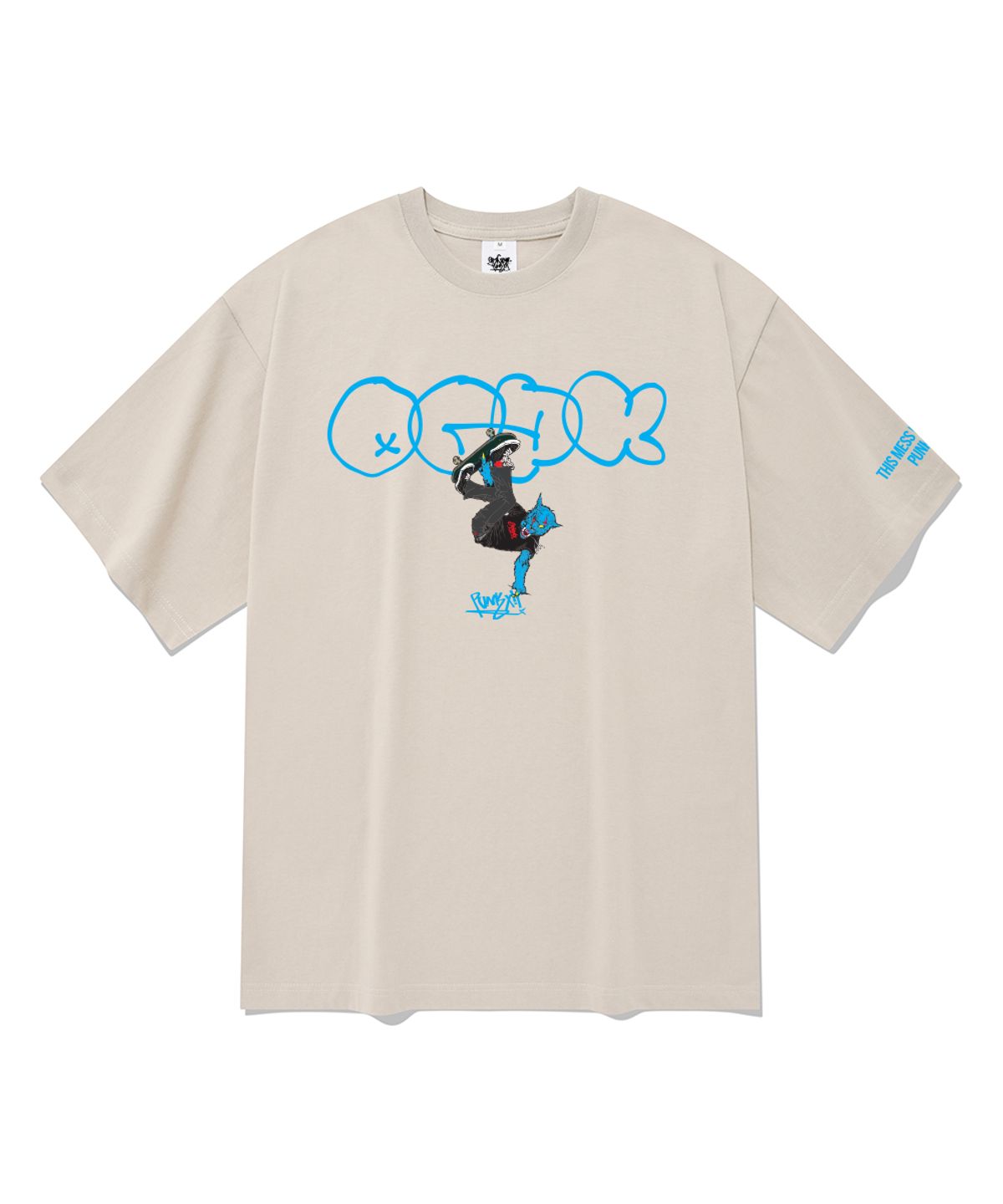스핏싯(SPITXIT) 스핏싯 X 오리지날펑크 OGPK 프리즈 반팔 티셔츠 5 COLOR