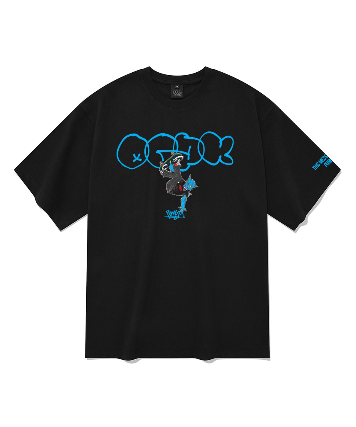 스핏싯(SPITXIT) 스핏싯 X 오리지날펑크 OGPK 프리즈 반팔 티셔츠 5 COLOR
