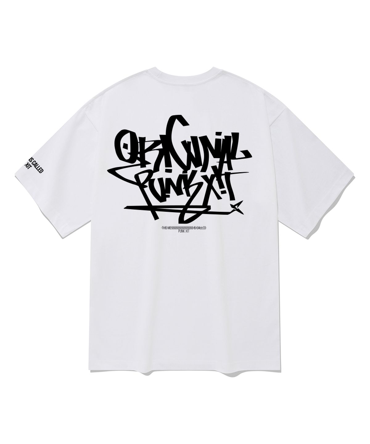 스핏싯(SPITXIT) 스핏싯 X 오리지날펑크 펑크 싯 태깅 반팔 티셔츠 5 COLOR