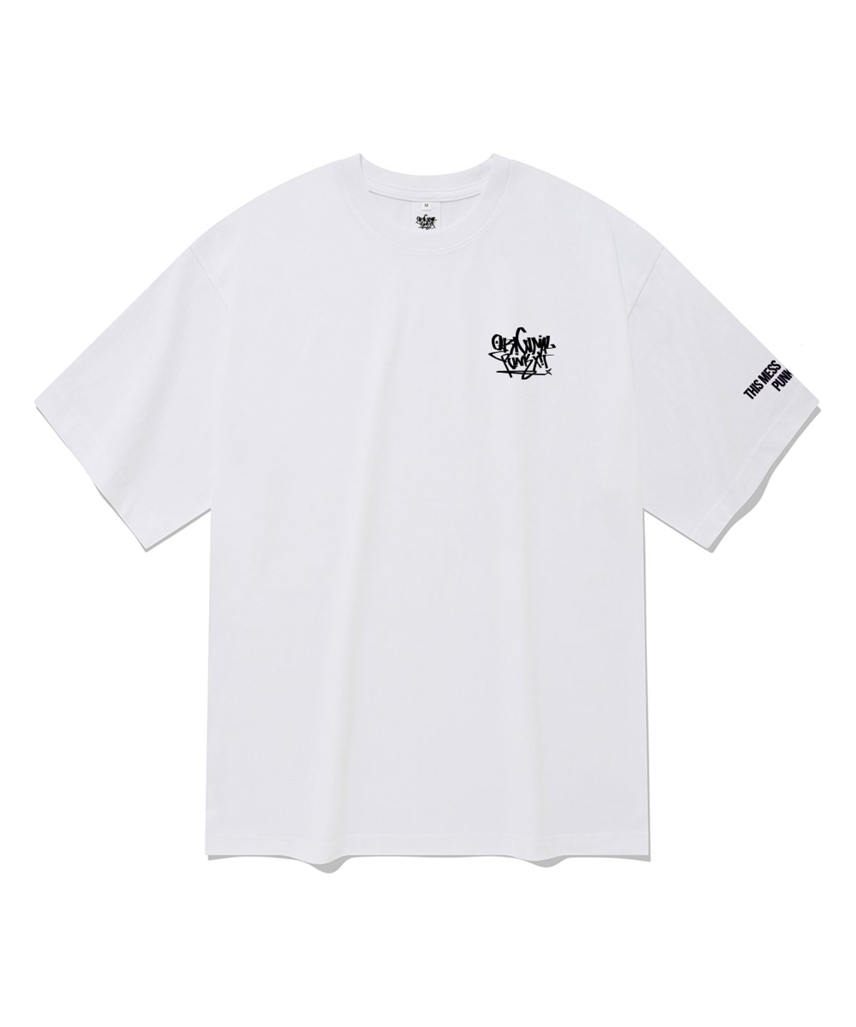 스핏싯(SPITXIT) 스핏싯 X 오리지날펑크 펑크 싯 태깅 반팔 티셔츠 5 COLOR