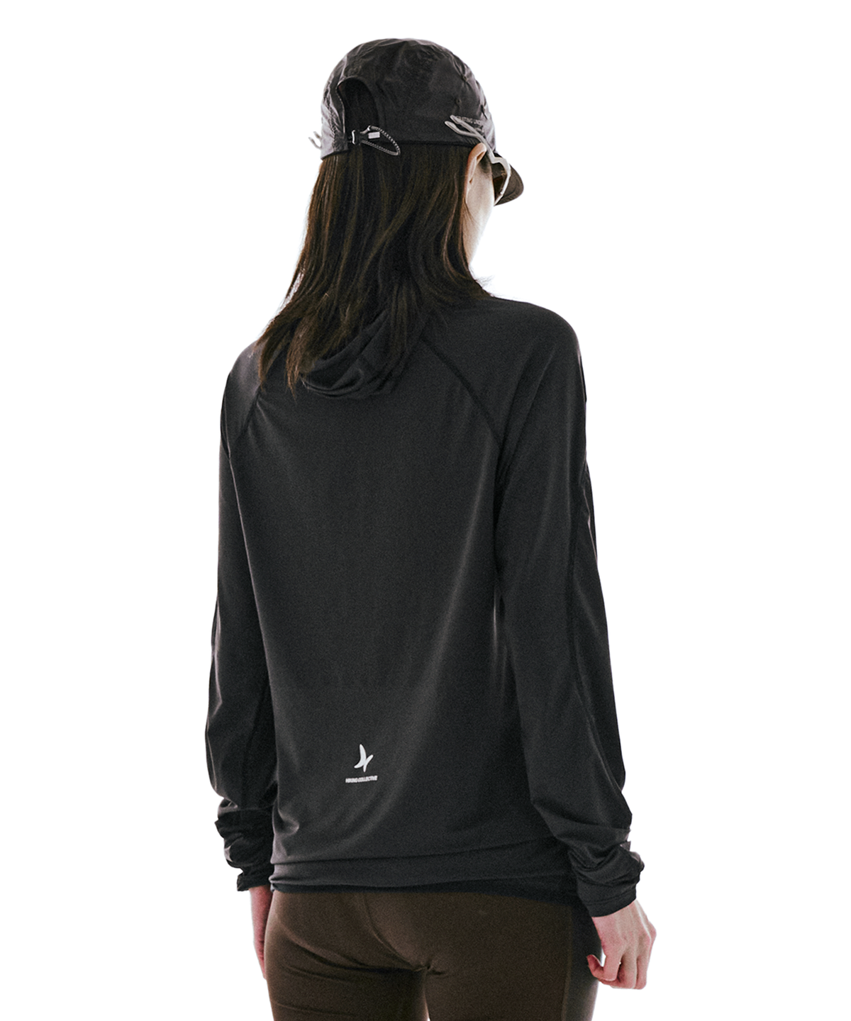 콜드웜(COLDWARM) Phantom Veil Hoodie (Black) - Women