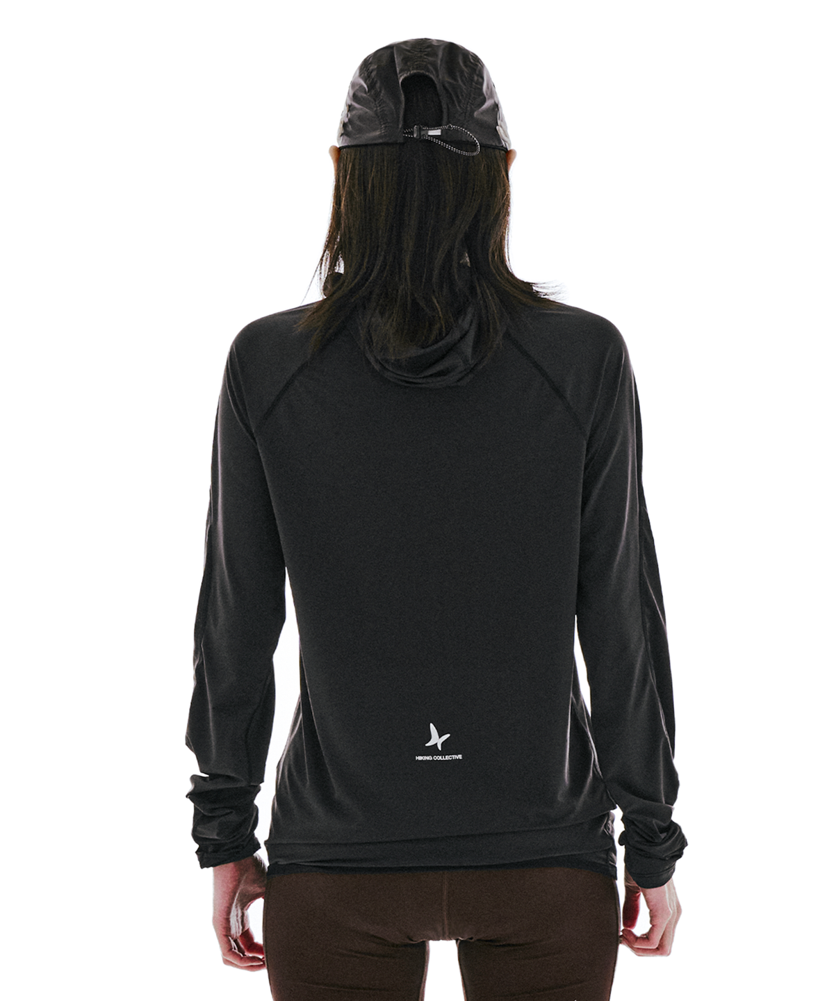 콜드웜(COLDWARM) Phantom Veil Hoodie (Black) - Women
