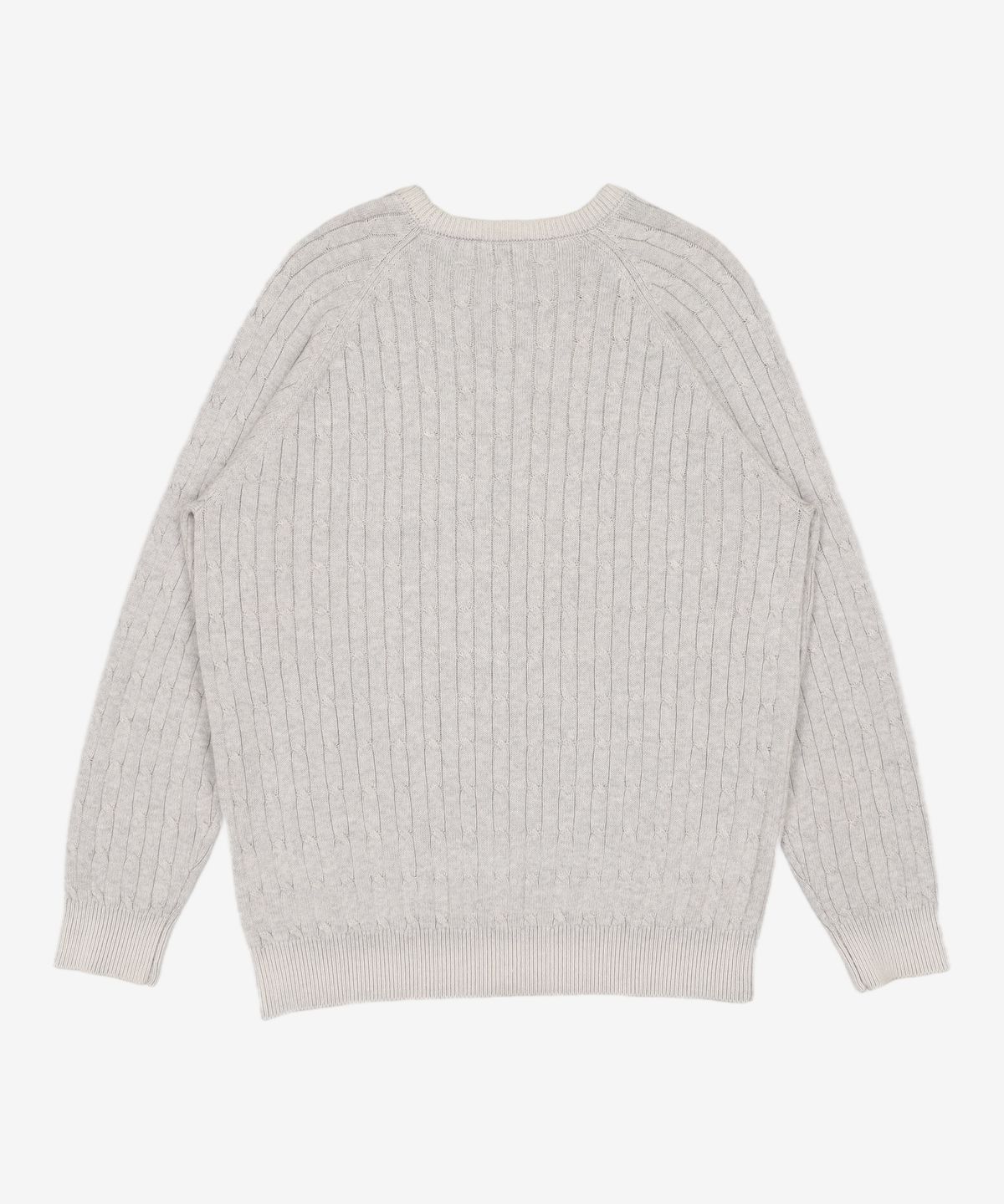 마리떼 프랑소와 저버(MARITHÉ + FRANҪOIS GIRBAUD) CABLE KNIT PULLOVER gray L