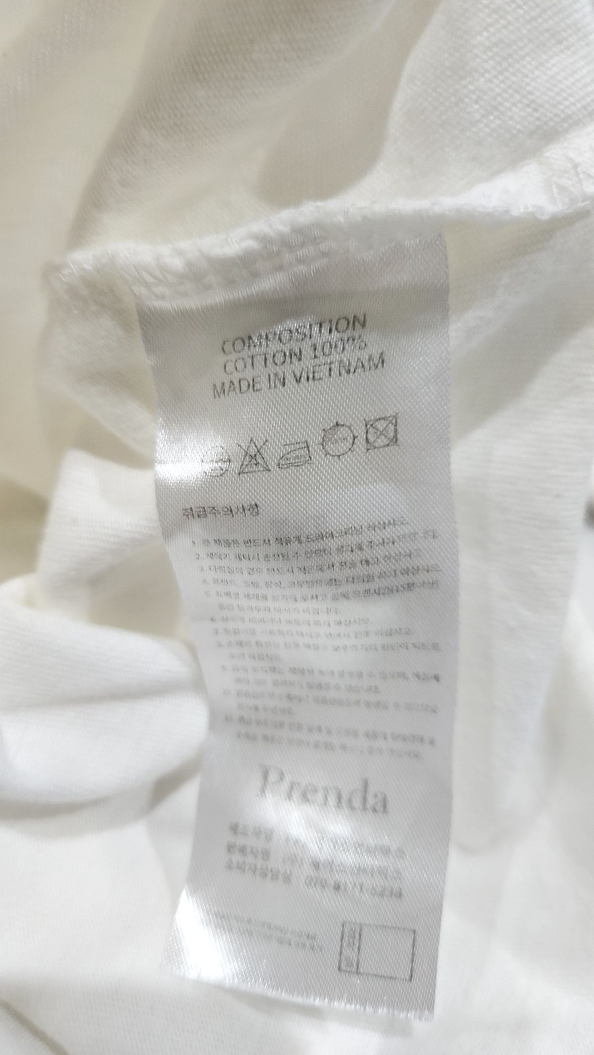 프렌다(PRENDA) 반소매 티셔츠 FREE