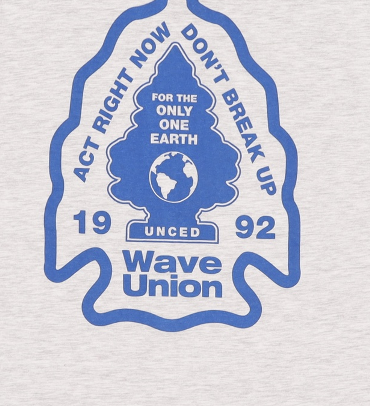 웨이브유니온(WAVE UNION) 반소매 티셔츠 FREE