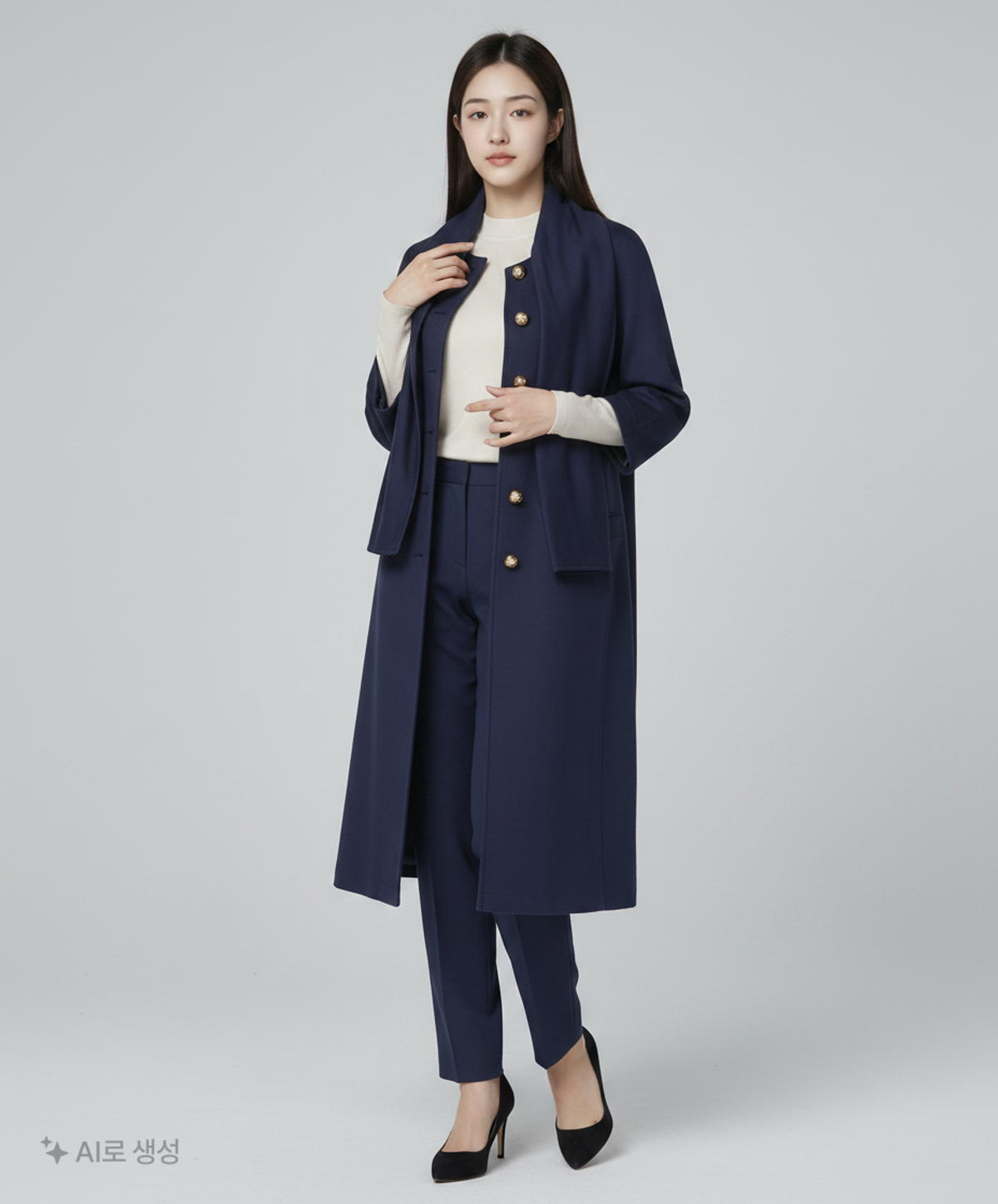 리즈 클레이본(Liz Claiborne) 봄 가을 코트 S