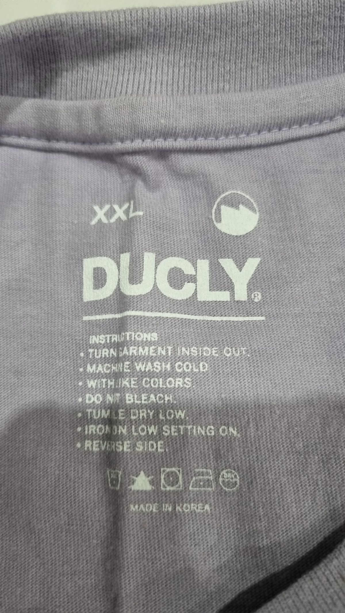 듀클라이(DUCLY) 반소매 티셔츠 XXL