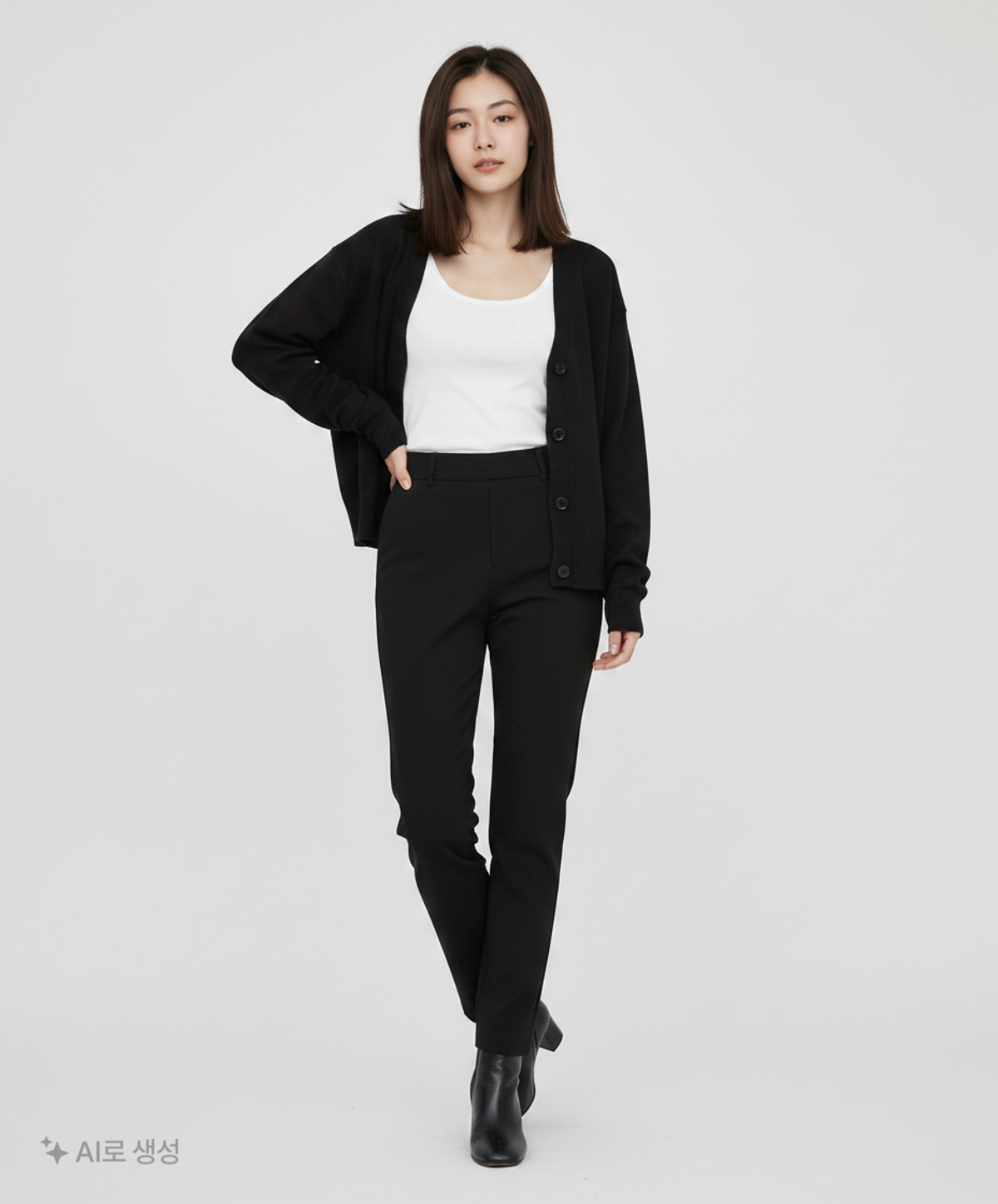 탑텐(TOPTEN) 카디건 90