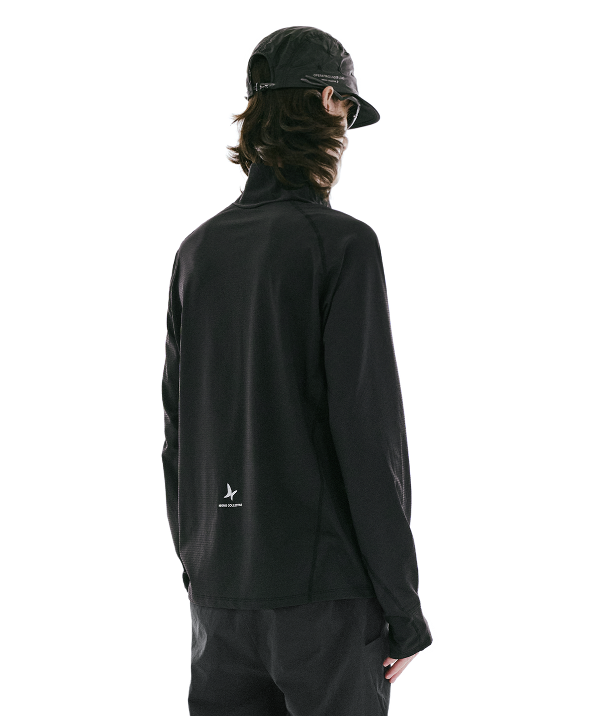 콜드웜(COLDWARM) Tempo Grid Half Zip (Black)