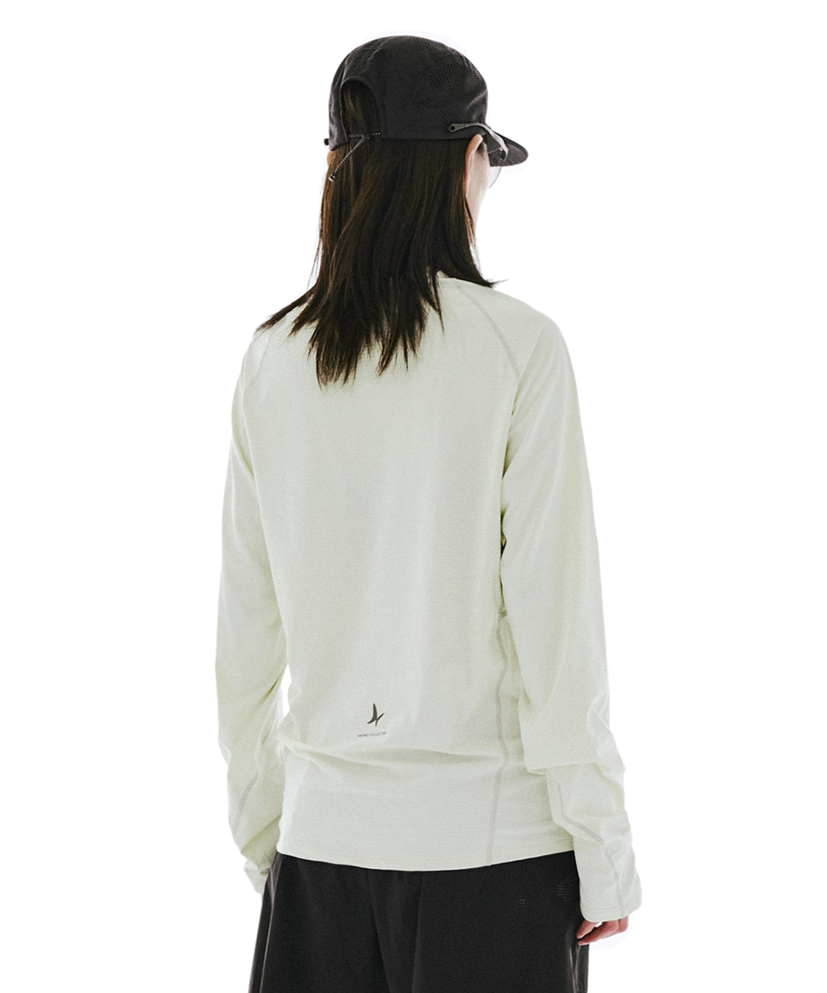 콜드웜(COLDWARM) Tempo Grid Half Zip (Lime Cream) - Women