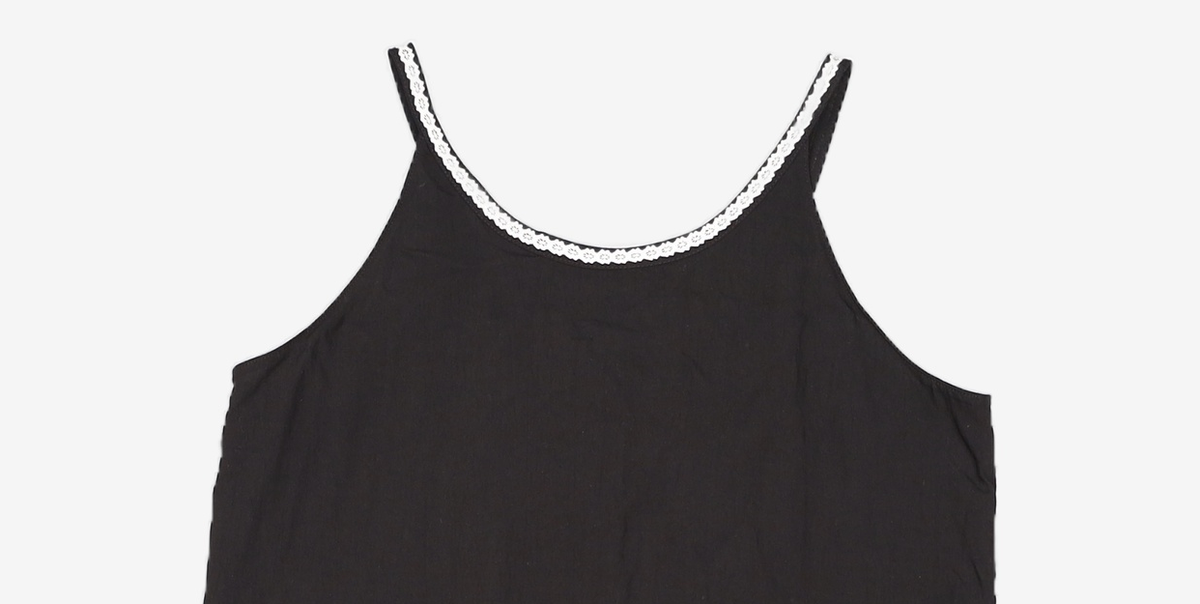 솔티페블(SALTY PEBBLE) BOHEMIAN SLEEVELESS DRESS [BLACK] FREE