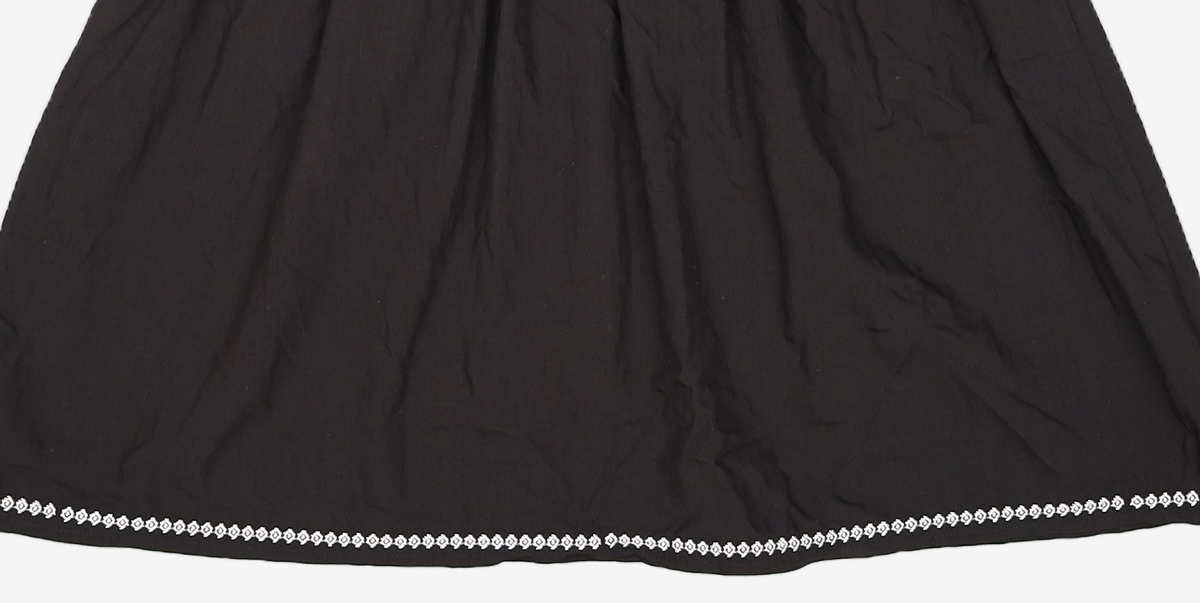 솔티페블(SALTY PEBBLE) BOHEMIAN SLEEVELESS DRESS [BLACK] FREE