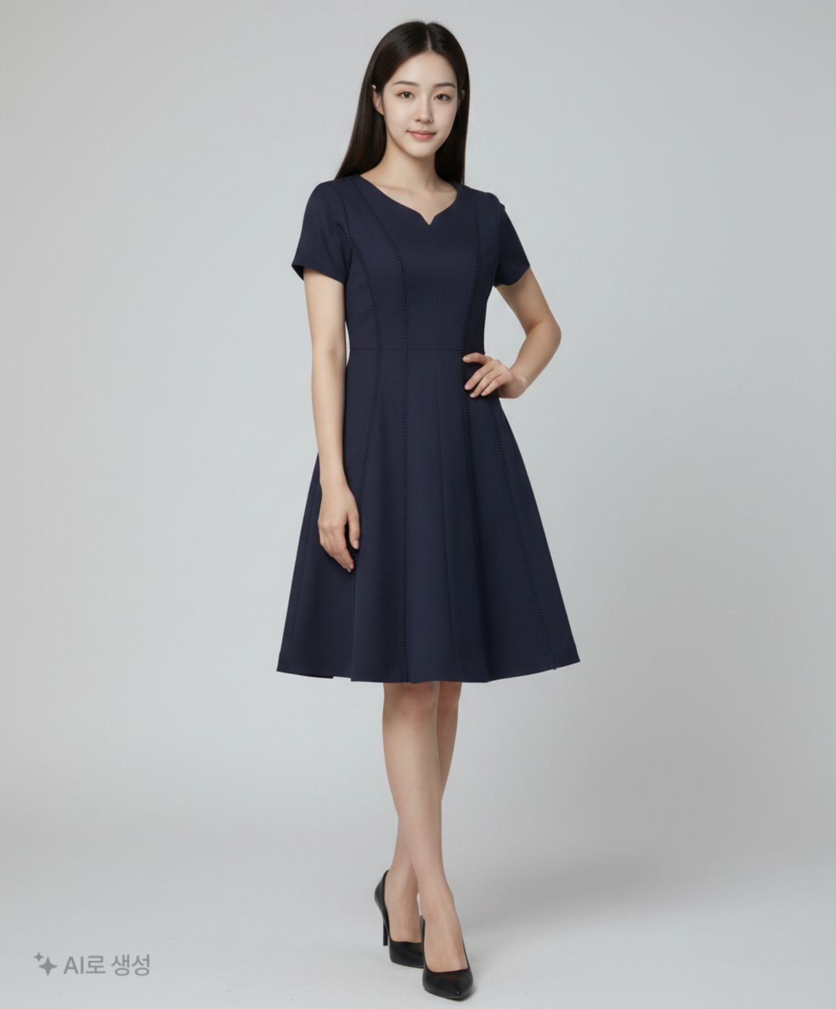 케네스 레이디(KENNETH LADY) 미니 원피스 38
