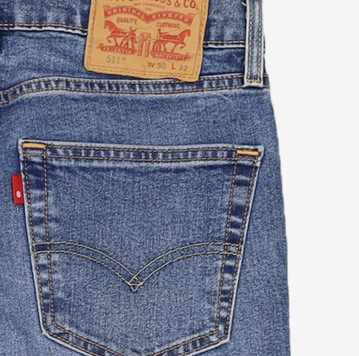 리바이스(LEVI'S) 청/데님 팬츠 76