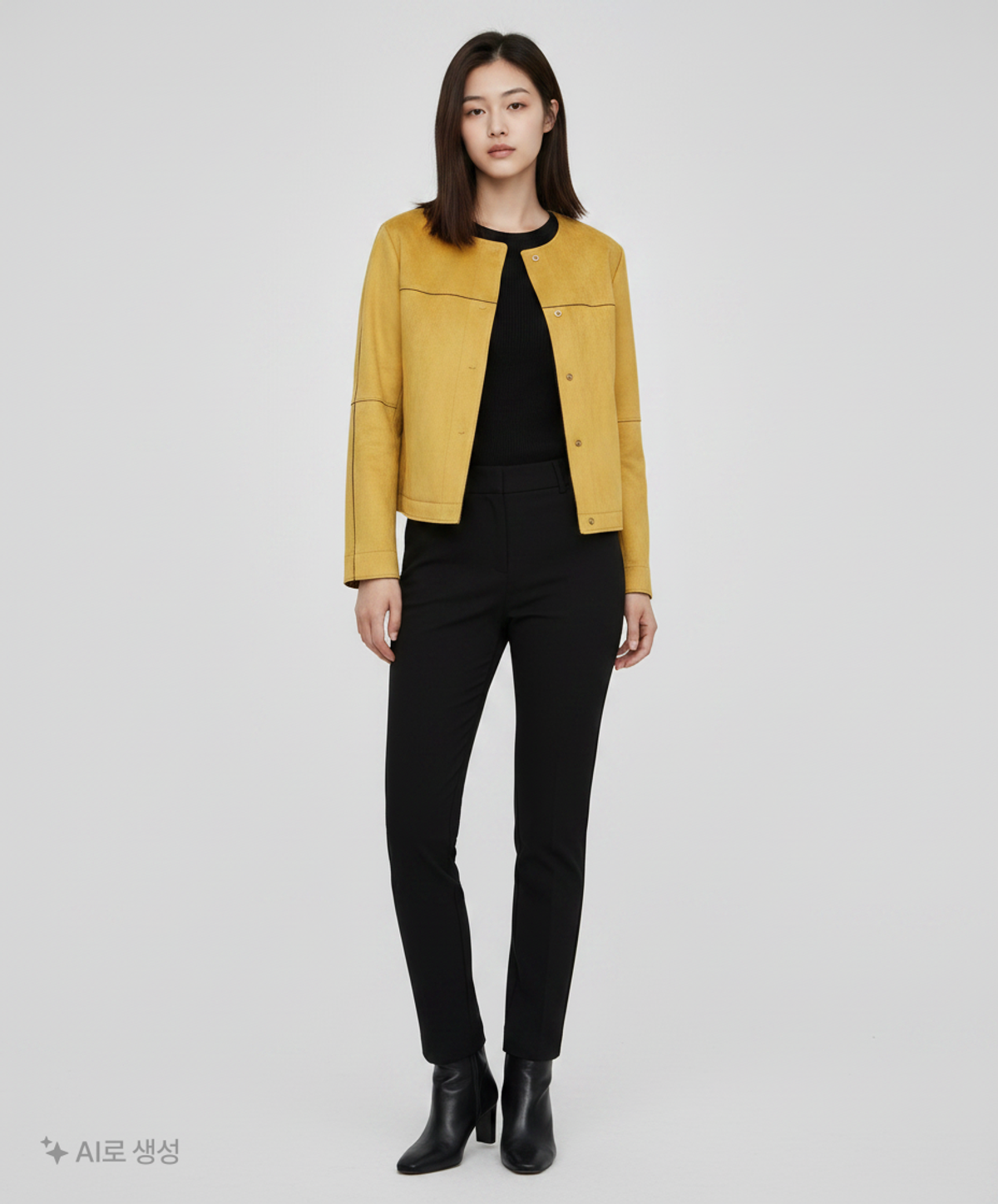 자라 베이직(ZARA BASIC) 레더/라이더스 재킷 S