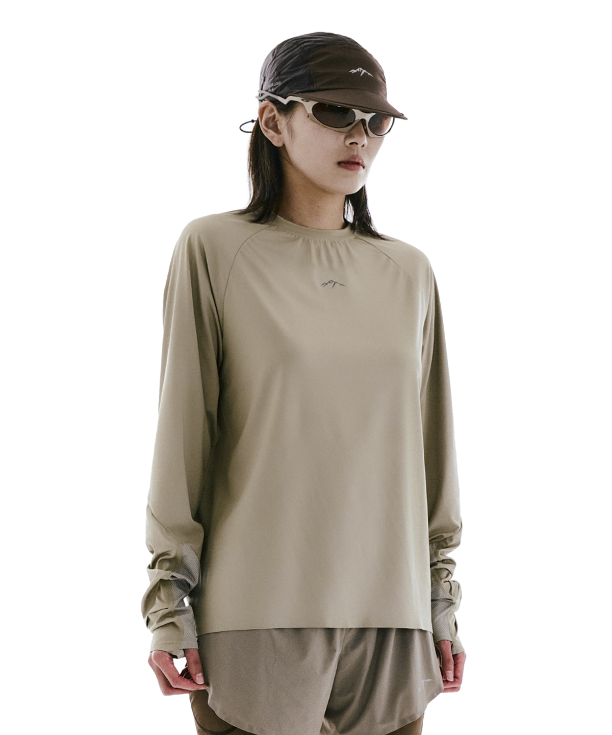 콜드웜(COLDWARM) Linear Base Layer (Muted Camel) - Women