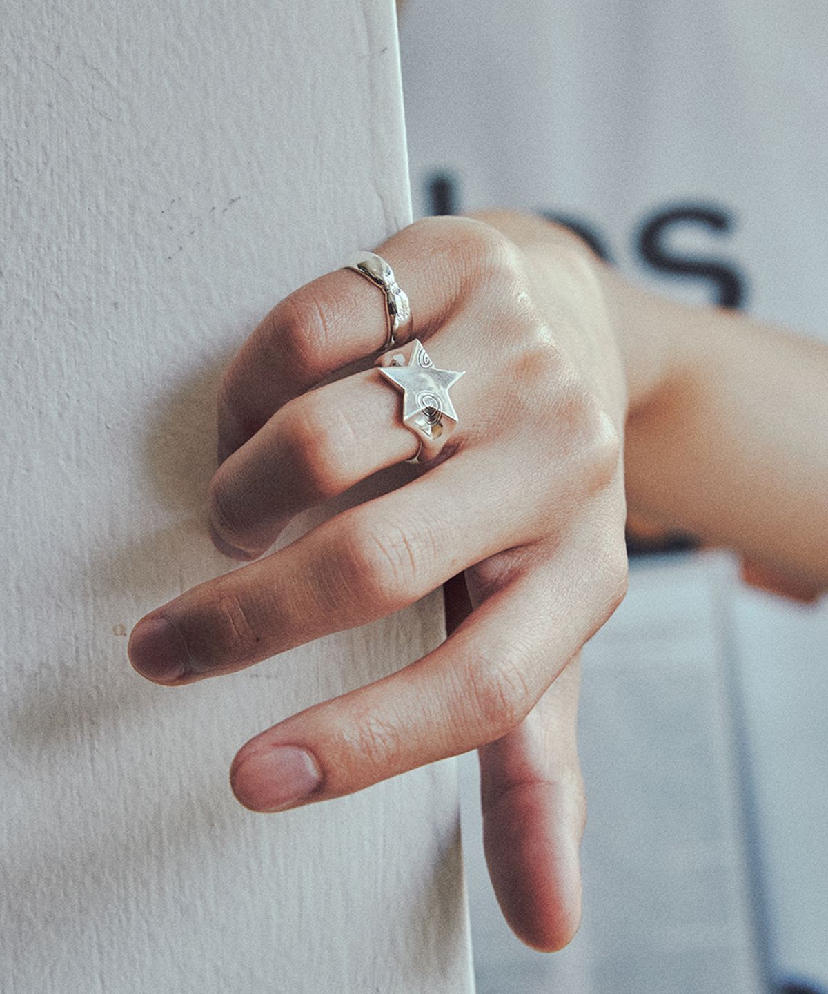 유네(YUNE) Swirl Star Ring_[Silver925]
