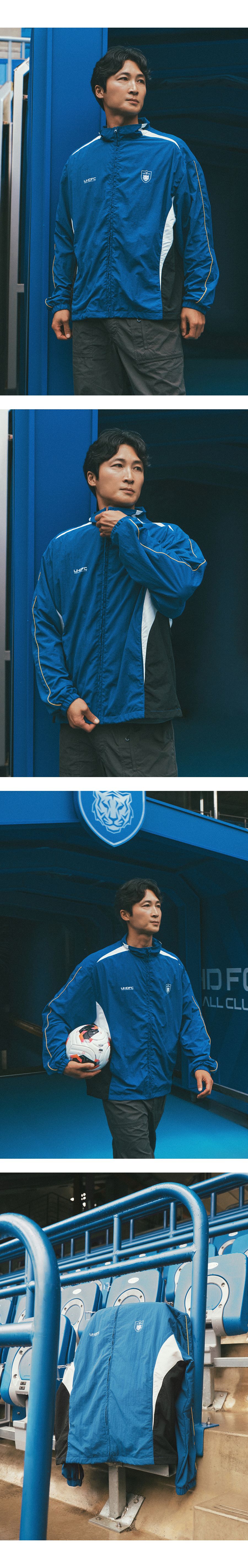 [울산 HD FC] 배색 윈드브레이커(Dark Blue)_SPJJG37U01 source detail 10