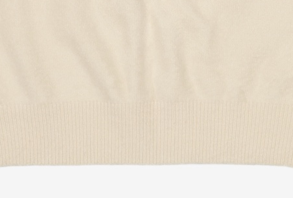 에이카화이트(AECA) AECA LOVE DOODLE KNIT-IVORY M