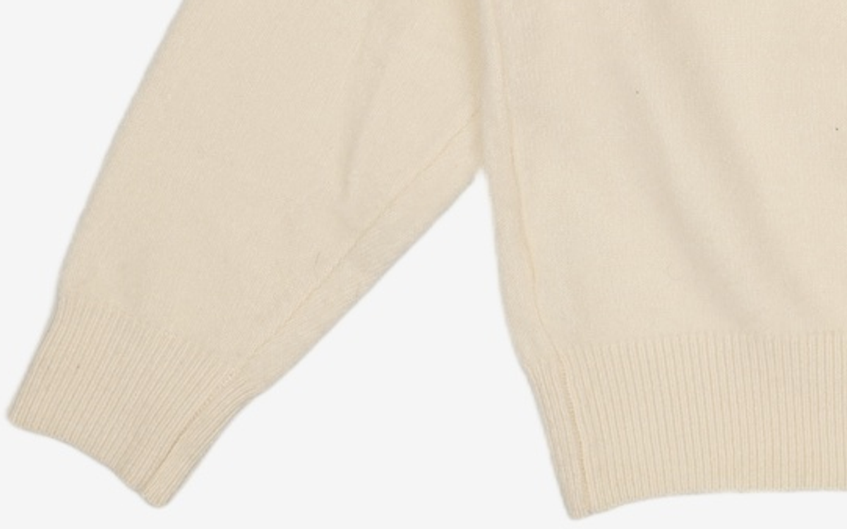 에이카화이트(AECA) AECA LOVE DOODLE KNIT-IVORY M