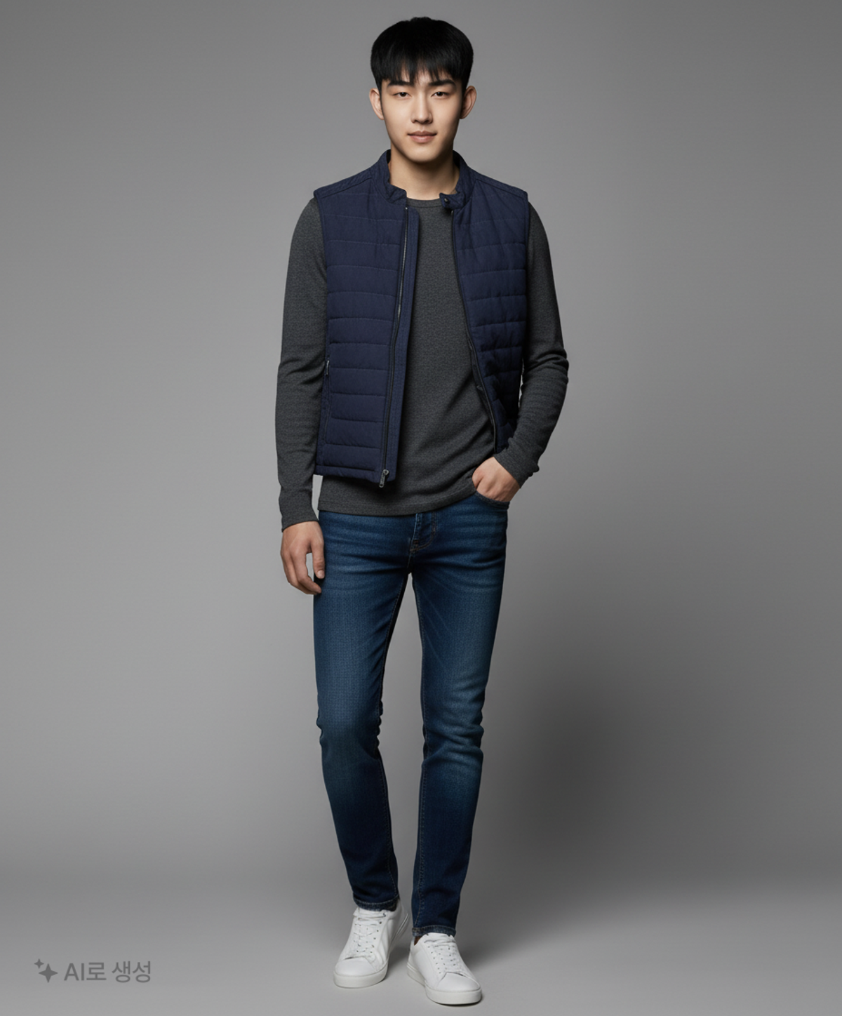자라 맨(ZARA MAN) 패딩 베스트 L