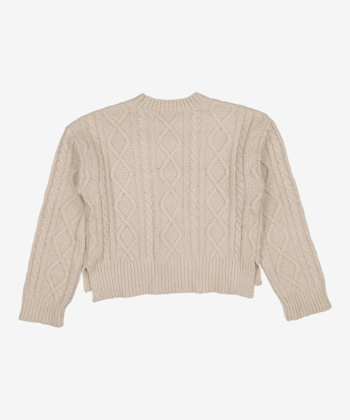 미쏘(MIXXO) 보카시 케이블 풀오버 (KABV17T RE) MIWKABC4QT S