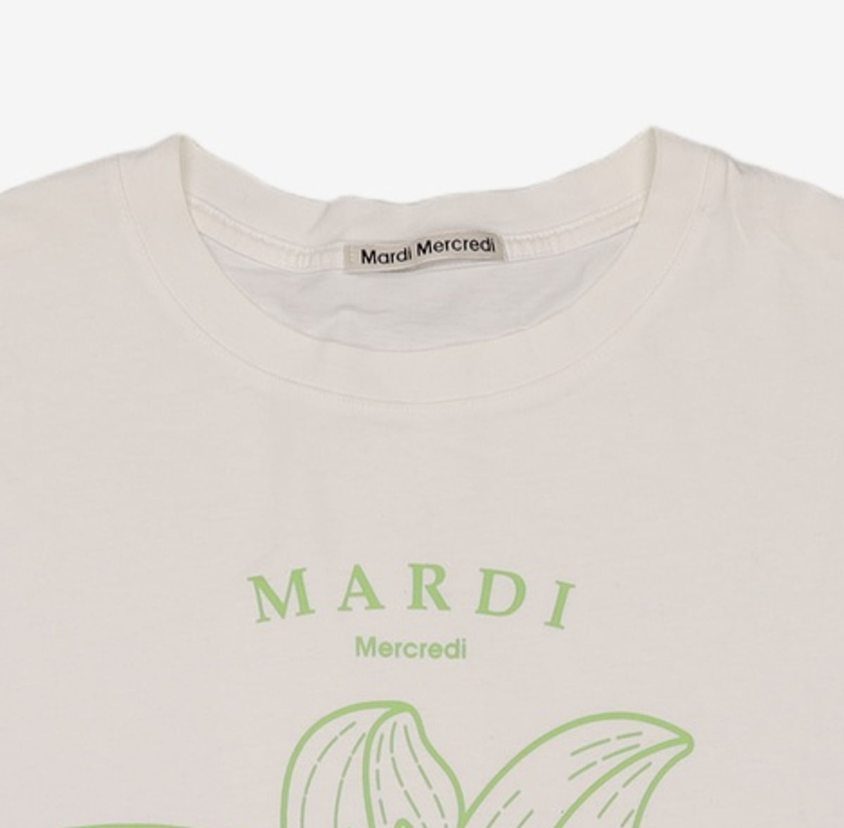 마르디 메크르디(MARDI MERCREDI) 반소매 티셔츠