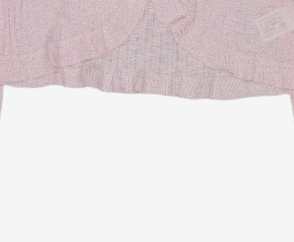 미쏘(MIXXO) 리본 프릴 가디건_MIWCKF823T M