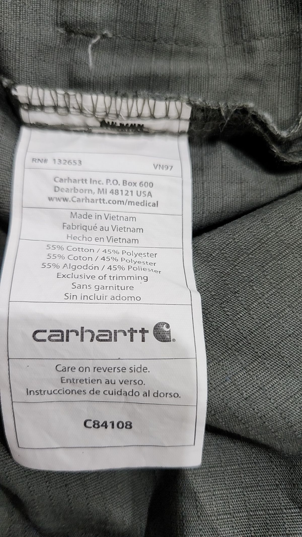 칼하트(CARHARTT) 항공 점퍼/블루종/MA-1 XL