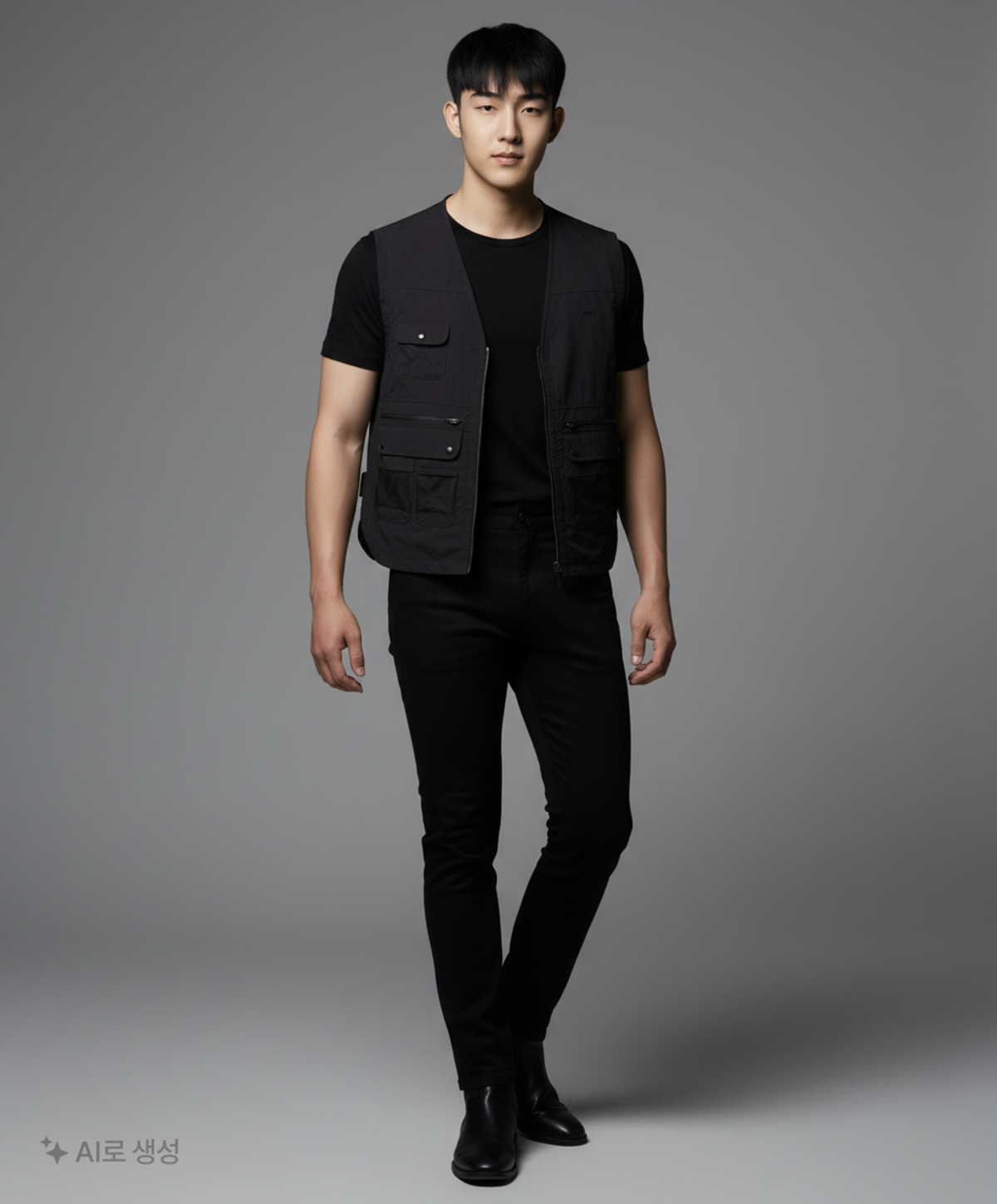 스위브(SWIB) Utility Pocket Vest (Black) [LSRSCUA106M] L