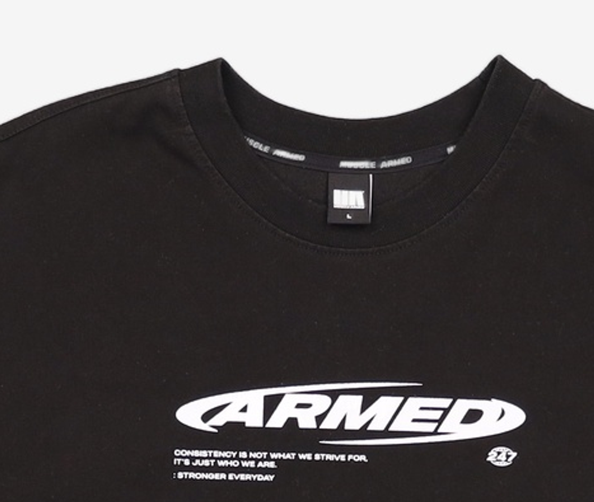 암드(ARMED) ARMED LONG SLEEVE T-SHIRT [블랙] L