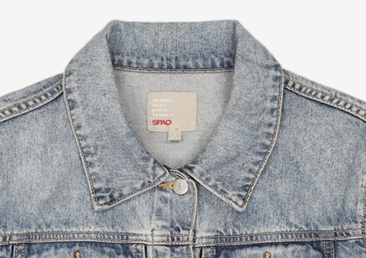 스파오(SPAO) 데님/트러커 재킷 S