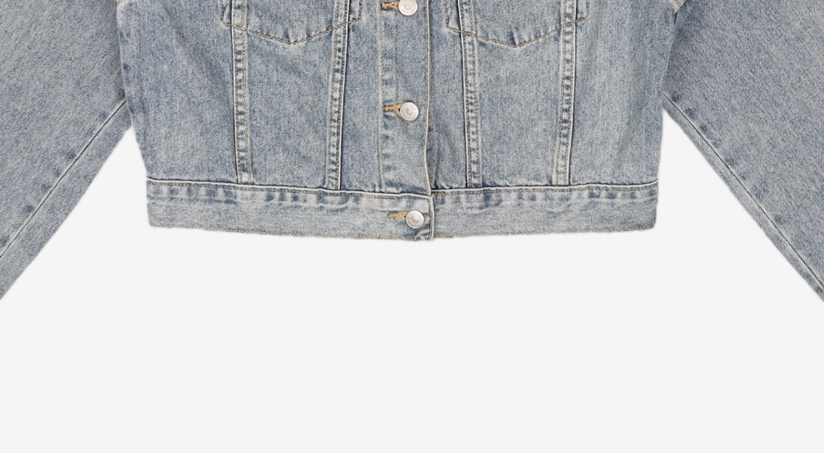 스파오(SPAO) 데님/트러커 재킷 S