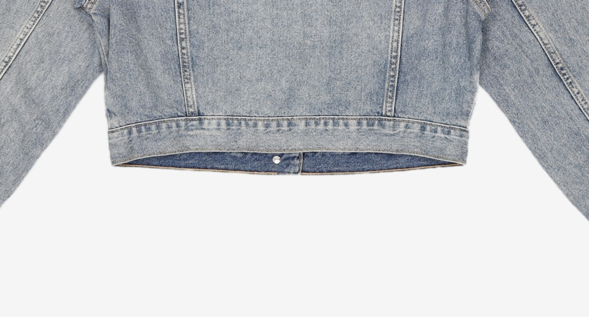 스파오(SPAO) 데님/트러커 재킷 S