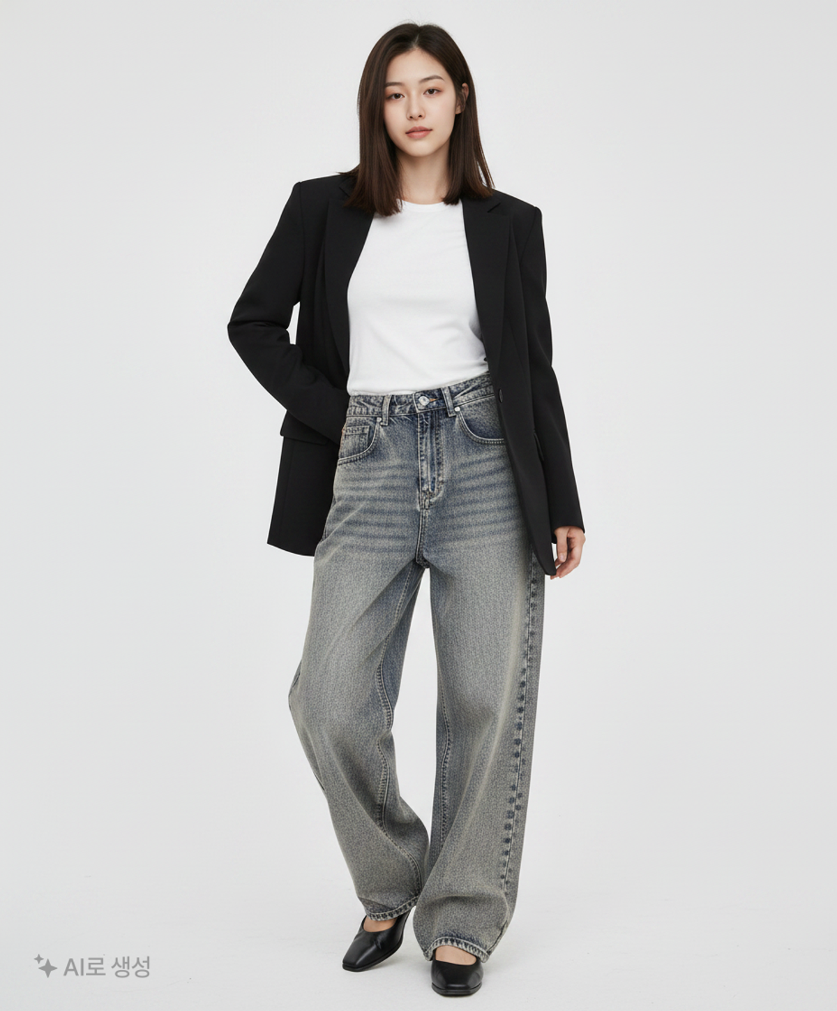 토피(TOFFEE) 청/데님 팬츠 S