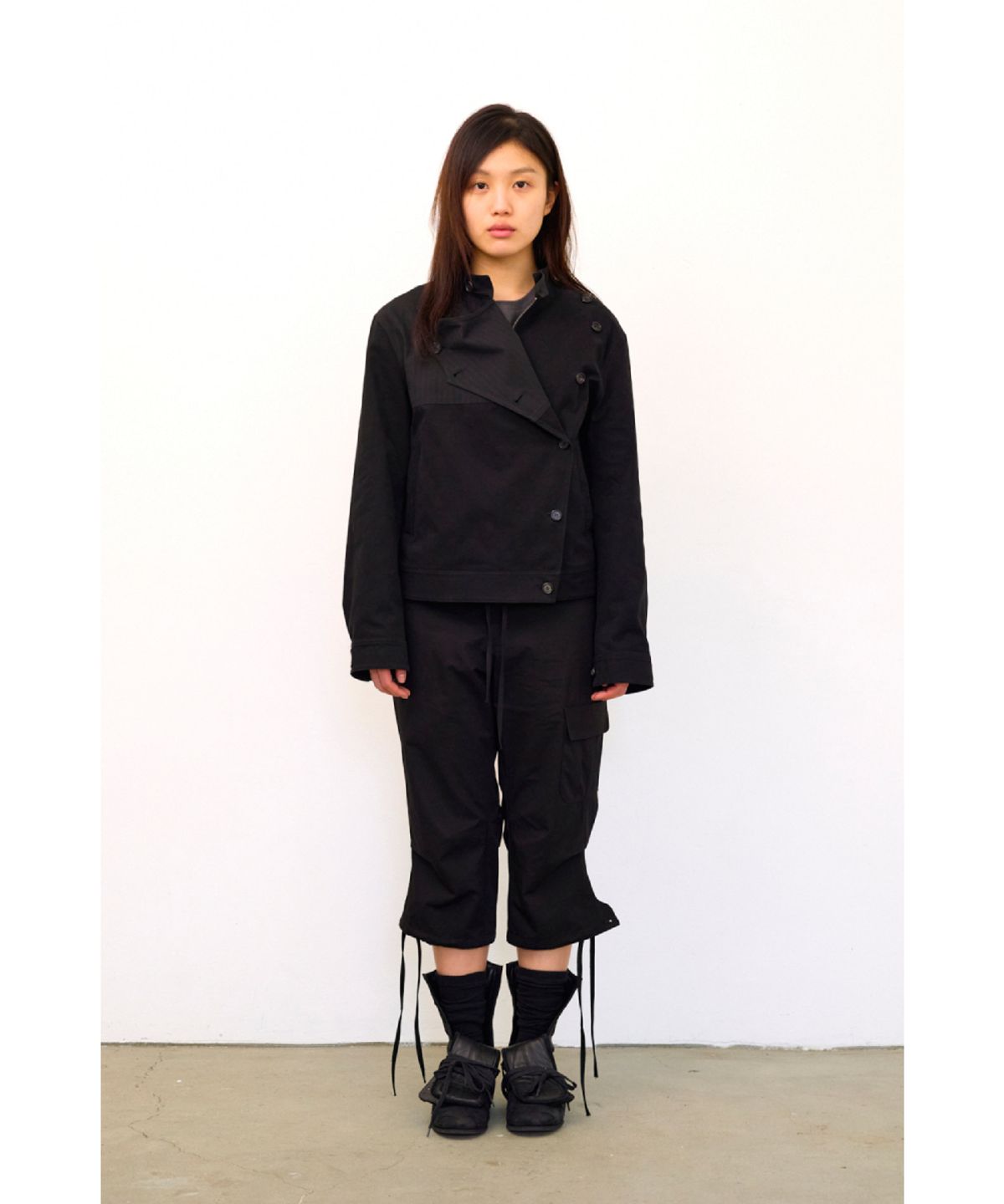 해칭룸(HATCHINGROOM) Fencing Jacket Black