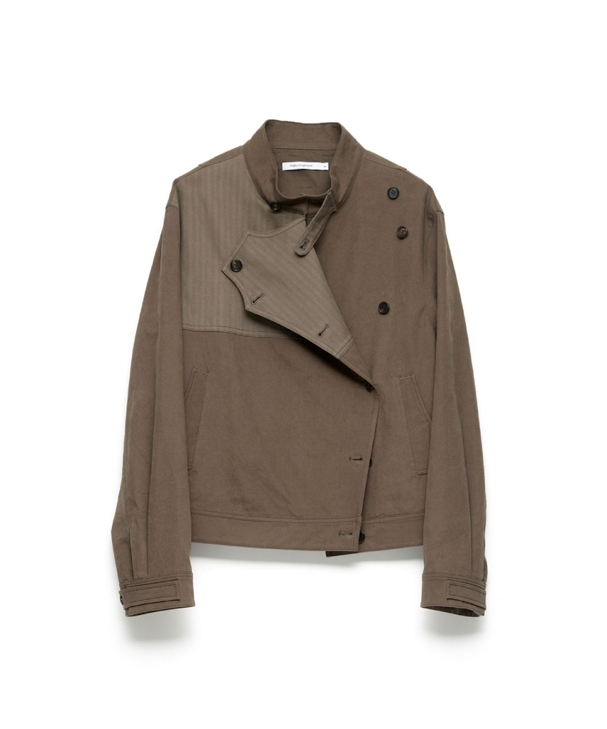 해칭룸(HATCHINGROOM) Fencing Jacket Mud Brown