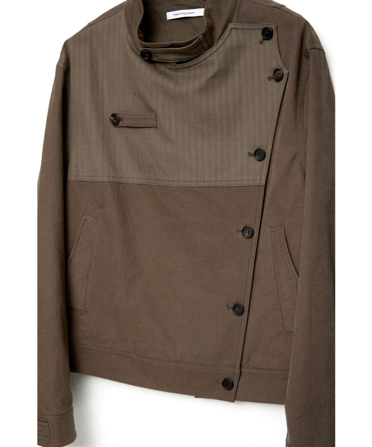 해칭룸(HATCHINGROOM) Fencing Jacket Mud Brown