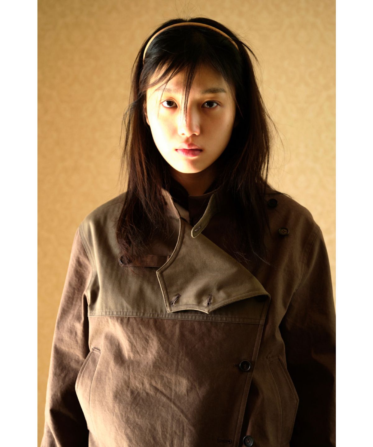 해칭룸(HATCHINGROOM) Fencing Jacket Mud Brown