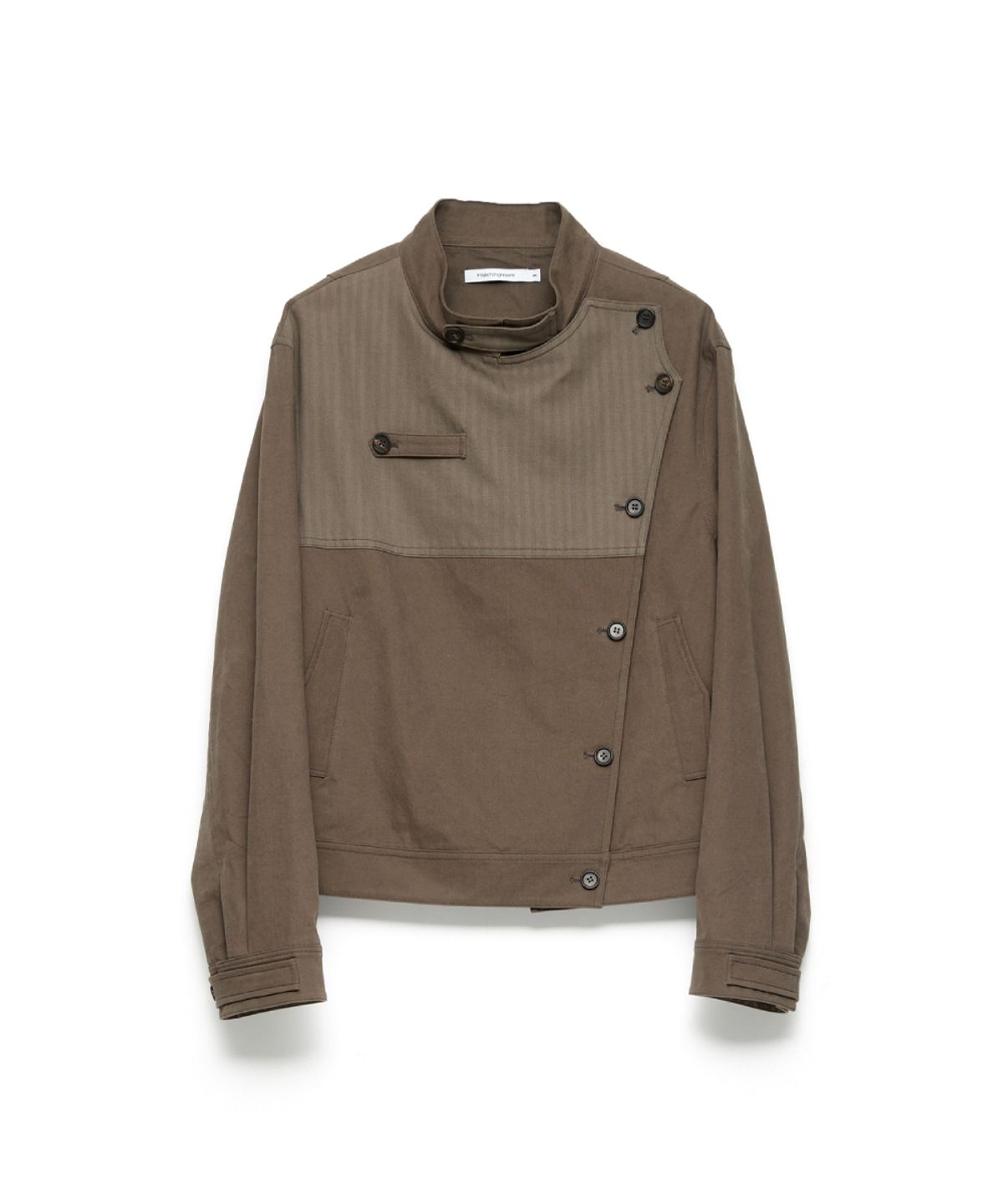 해칭룸(HATCHINGROOM) Fencing Jacket Mud Brown
