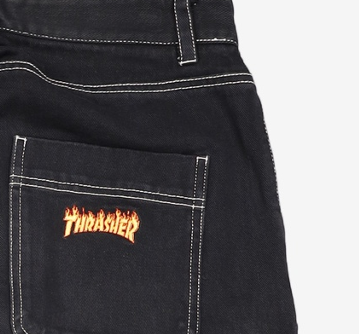 트레셔(THRASHER) 청/데님 팬츠 L