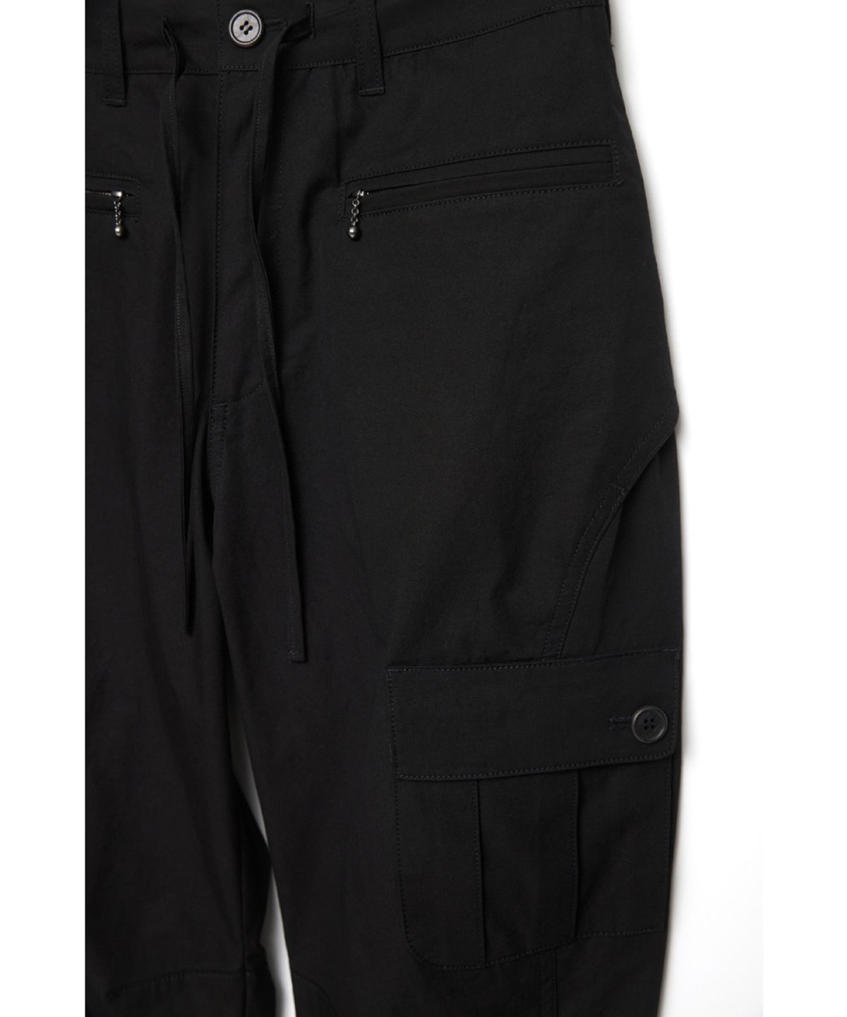 해칭룸(HATCHINGROOM) Sly Capri Pants Black