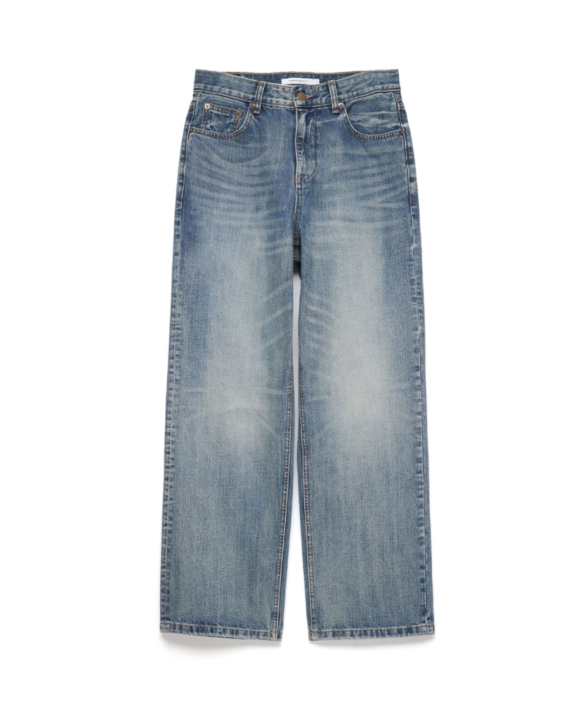 해칭룸(HATCHINGROOM) Harness Jeans Blue
