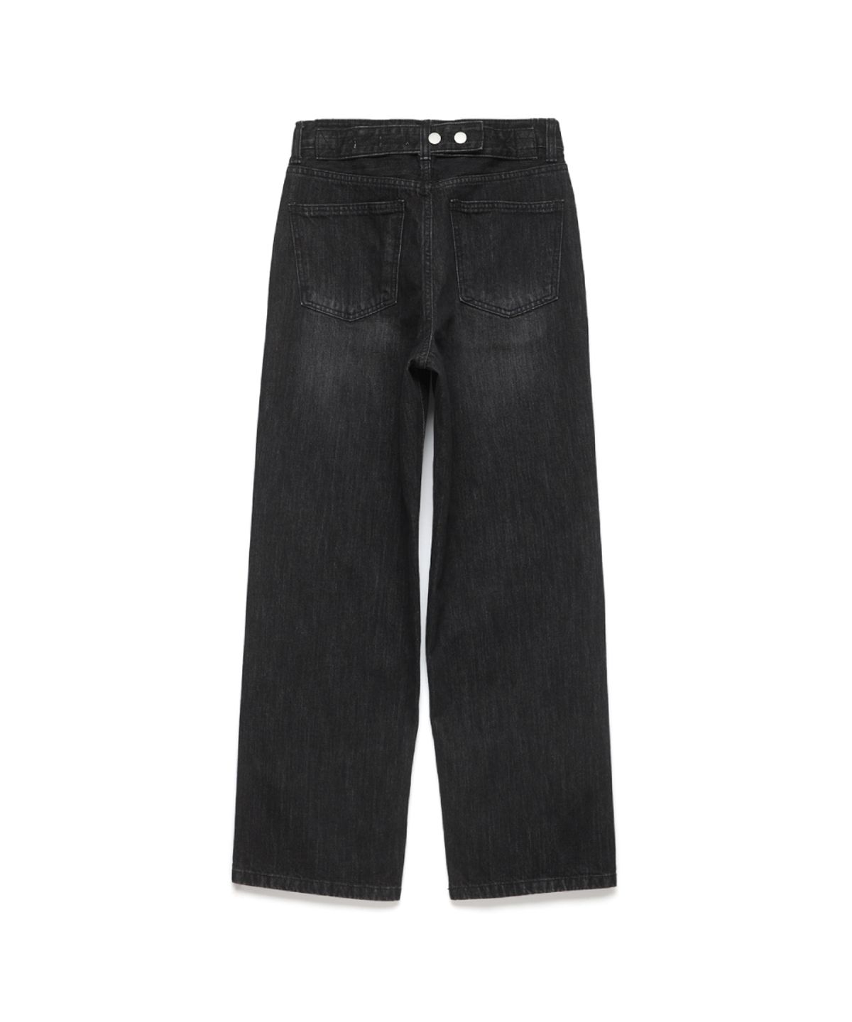 해칭룸(HATCHINGROOM) Harness Jeans Black
