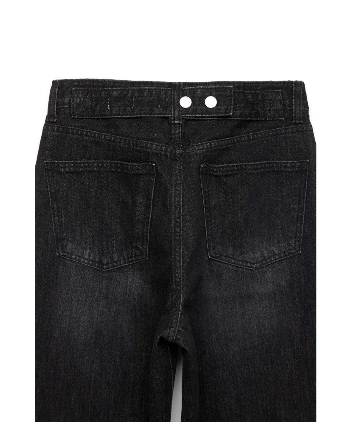 해칭룸(HATCHINGROOM) Harness Jeans Black